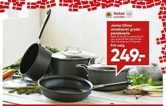 Bilka Jamie Oliver anodiseret gryde/ pandeserie tilbud