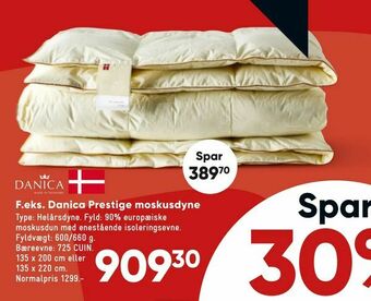 Bilka Danica Prestige moskusdyne tilbud