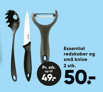 Bilka Essential redskaber og små knive tilbud