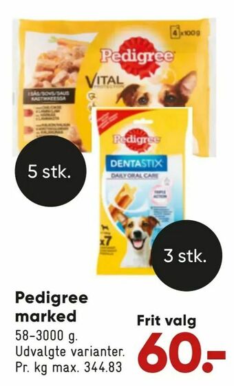Bilka Pedigree marked tilbud