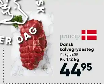 Bilka Dansk kalvegrydesteg tilbud
