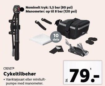 Crivit cykeltilbehør