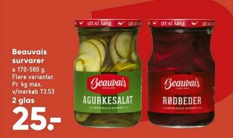 Bilka Beauvais survarer tilbud