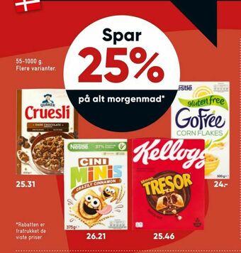 Bilka Morgenmad tilbud
