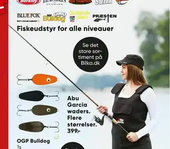 Bilka Abu garcia waders flere størrelser tilbud