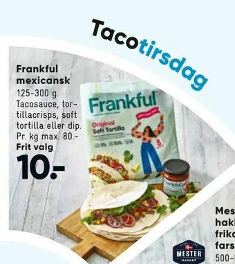 Frankful mexicansk