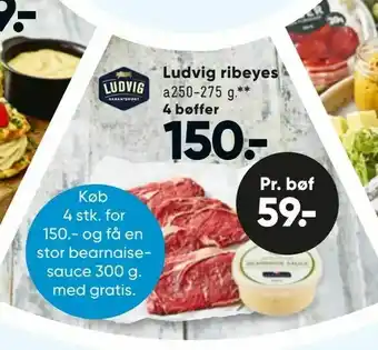 Bilka Ludvig ribeyes tilbud