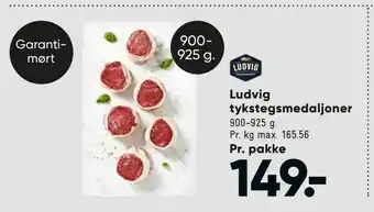 Bilka Ludvig tykstegsmedaljoner tilbud