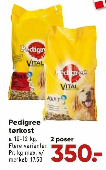 Bilka Pedigree tørkost tilbud