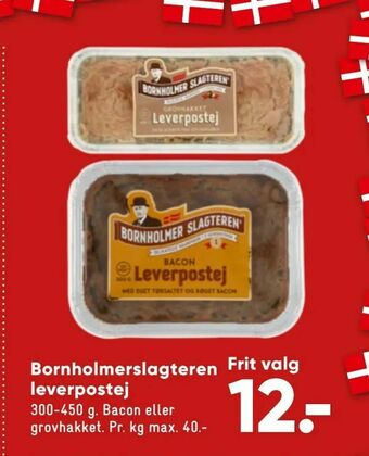 Bilka Bornholmer slagteren leverpostej tilbud