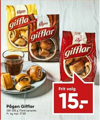 Bilka Pågen Gifflar tilbud