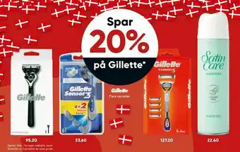 Bilka Gillette tilbud