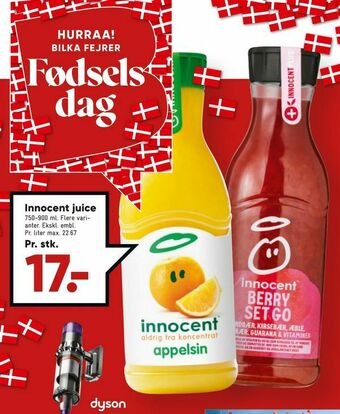 Bilka Innocent juice tilbud