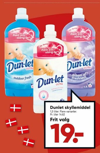 Bilka Dunlet skyllemiddel tilbud