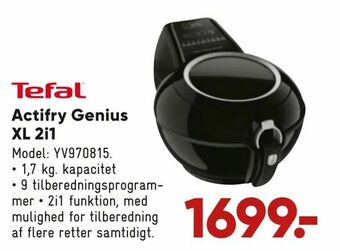 Bilka Actifry Genius XL 2i1 tilbud