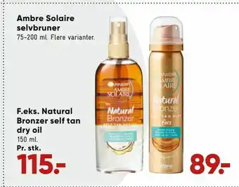 Ambre Solaire selvbruner