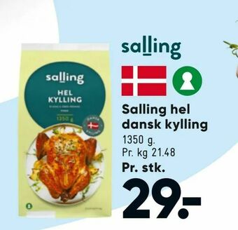 Bilka Salling hel dansk kylling tilbud