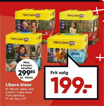Bilka Libero bleer tilbud