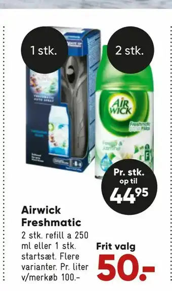 Bilka Airwick Freshmatic tilbud