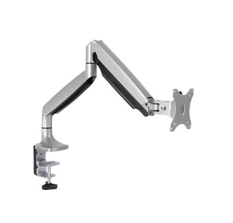 Iiglo mantis single monitor arm silver