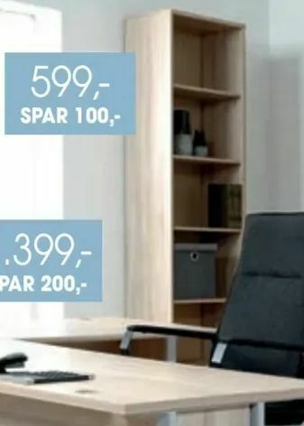 Daells Bolighus Kontor/bogreol tilbud