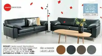 Daells Bolighus Sættilbud 3+2 1/2 pers tilbud