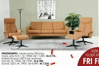 Daells Bolighus Hvilestol Scandi 1220 S tilbud