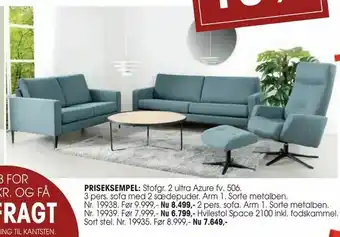 Daells Bolighus Hvilestol Space 2100 tilbud