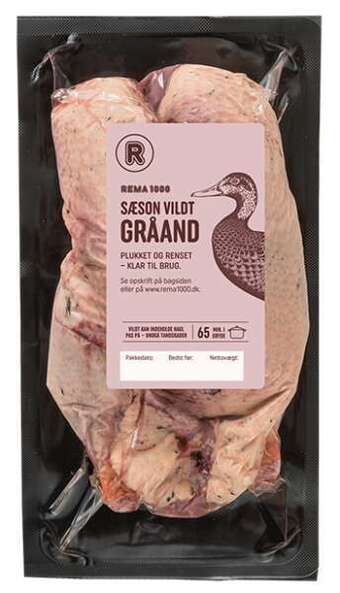 REMA 1000 Hel gråand, 500 g tilbud