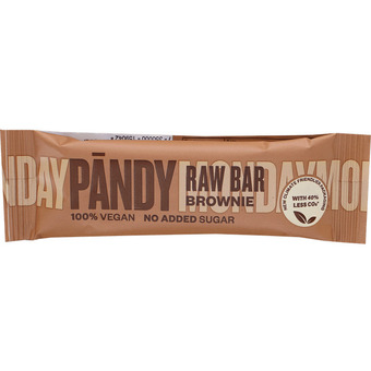 Motatos Pändy | 2 x raw bar brownie | træning & vægt > mellemmåltid & energi tilbud