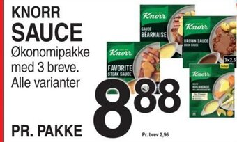 ABC Lavpris KNORR SAUCE tilbud
