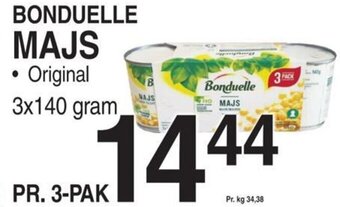 ABC Lavpris BONDUELLE MAJS tilbud