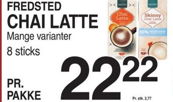 ABC Lavpris FREDSTED CHAI LATTE tilbud