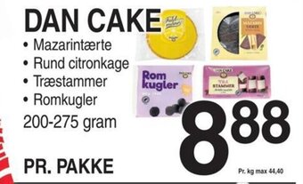 ABC Lavpris DAN CAKE tilbud