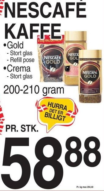 ABC Lavpris NESCAFÉ KAFFE tilbud