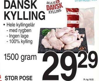 ABC Lavpris DANSK KYLLING tilbud