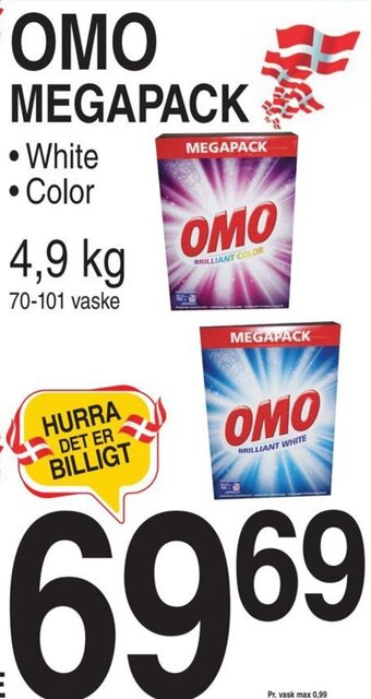 ABC Lavpris OMO MEGAPACK tilbud