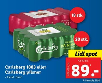 Carlsberg 1883 eller Carlsberg pilsner