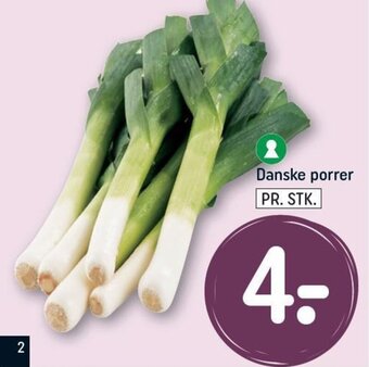 REMA 1000 Danske porrer tilbud