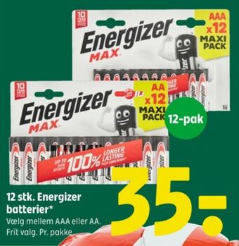 Coop 365 Energizer batterier tilbud