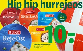 Coop 365 Buko flødeost pikant tilbud