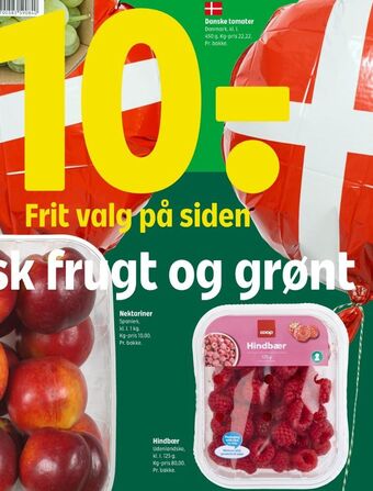 Coop 365 Coop hindbær tilbud