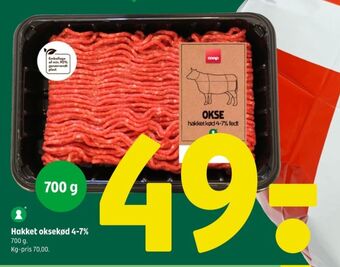 Coop 365 Coop hakket oksekød tilbud