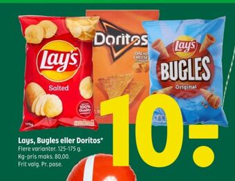 Coop 365 Lays chips tilbud