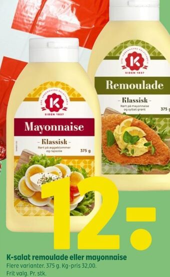 Coop 365 K-salat mayonnaise tilbud