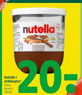 Coop 365 Nutella smørepålæg tilbud