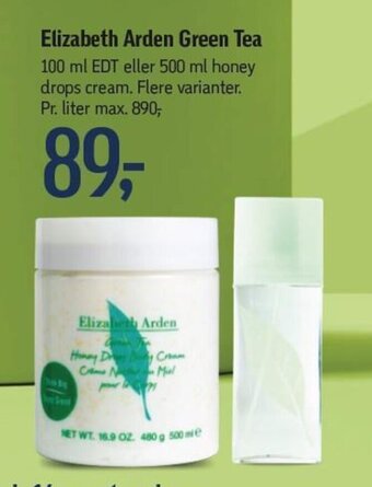 Føtex Elizabeth Arden Green Tea tilbud