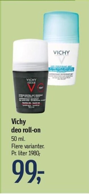 Føtex Vichy deo roll-on tilbud