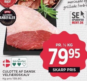 MENY CULOTTE AF DANSK VELFÆRDSKALV tilbud