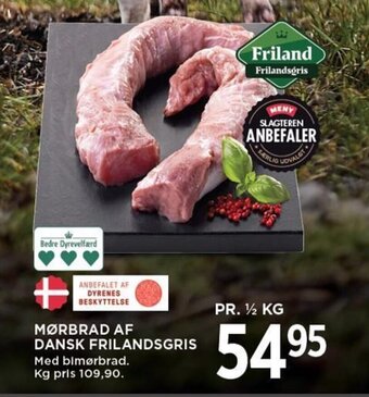 MENY MØRBRAD AF DANSK FRILANDSGRIS tilbud